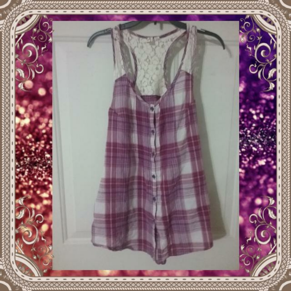 HANG TEN SLEEVESS  TOP